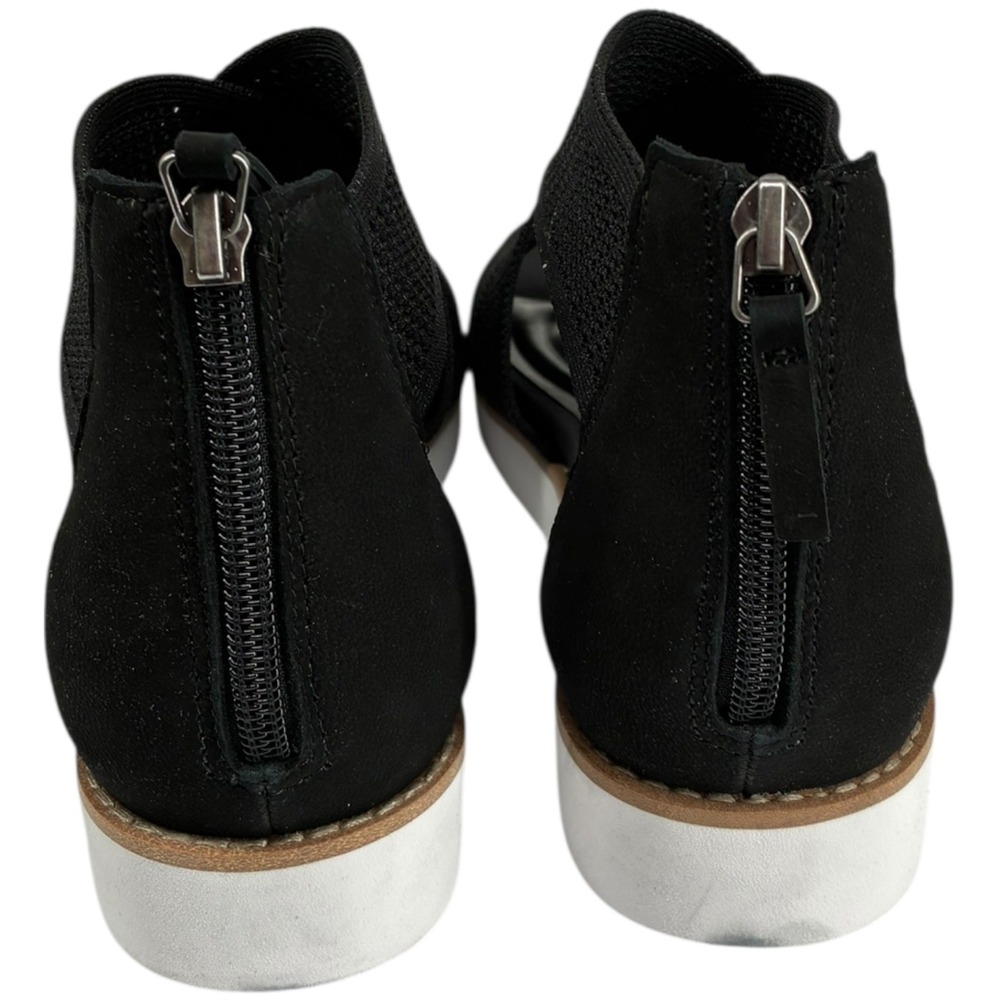 Easy Spirit Wander2 Black 8.5M Strappy Sandals Rear Zip Arch Support‎ W/ Box - Picture 5 of 8